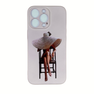 Накладка (з мікрофіброю) Case Art для iPhone 13 Pro- рожевий пісок Накладка (з мікрофіброю) Case Art для iPhone 13 Pro- рожевий пісок