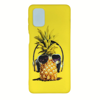 Накладка (з мікрофіброю) Case Art для Samsung M51/M515- жовтий DJ Накладка (з мікрофіброю) Case Art для Samsung M51/M515- жовтий DJ