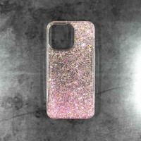Накладка Fashion Shine для iPhone 13 Pro Max- рожевий