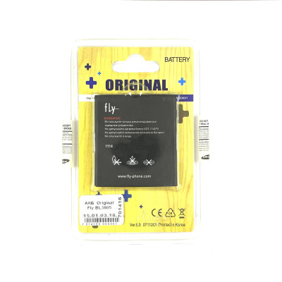 Акумулятор Original для Fly BL3805 Акумулятор Original для Fly BL3805