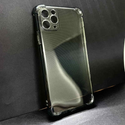Накладка GETMAN посилені кути для iPhone 11 Pro Max- прозорий тонований Накладка GETMAN посилені кути для iPhone 11 Pro Max- прозорий тонований