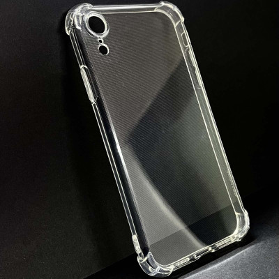 Накладка GETMAN посилені кути для iPhone Xr- прозорий Накладка GETMAN посилені кути для iPhone Xr- прозорий