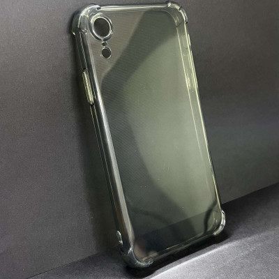 Накладка GETMAN посилені кути для iPhone Xr- прозорий тонований Накладка GETMAN посилені кути для iPhone Xr- прозорий тонований