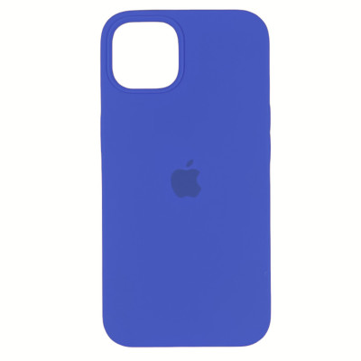 Накладка (з мікрофіброю) Silk Full Protective для iPhone 13 Pro (6.1`)- королівський синій
