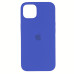 Накладка (з мікрофіброю) Silk Full Protective для iPhone 13 Pro (6.1`)- королівський синій