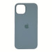 Накладка (з мікрофіброю) Silk Full Protective для iPhone 13 Pro Max (6.7`)- сосново зелений