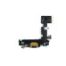 Шлейф з конектором зарядки для iPhone 13 (мікрофон, компоненти) Original Black