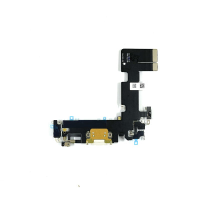 Шлейф з конектором зарядки для iPhone 13 (мікрофон, компоненти) Original White