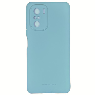 Накладка TPU Molan Cano Smooth для Xiaomi Mi 11i / Poco F3 / Redmi K40- бірюзовий Накладка TPU Molan Cano Smooth для Xiaomi Mi 11i / Poco F3 / Redmi K40- бірюзовий