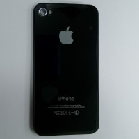 Задня кришка для iPhone 4s Black