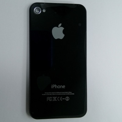 Задня кришка для iPhone 4s Black