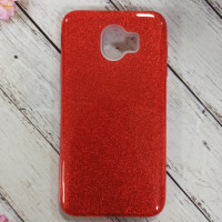 Накладка Shine (блиск 3в1) для Samsung J4 2018/J400- червоний Накладка Shine (блиск 3в1) для Samsung J4 2018/J400- червоний