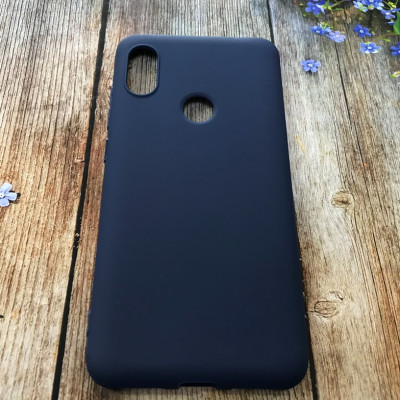 Накладка SMTT Soft Touch для Xiaomi Redmi Note 6 Pro- синій Накладка SMTT Soft Touch для Xiaomi Redmi Note 6 Pro- синій