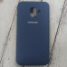 Накладка (з мікрофіброю) Silk (AAA) для Samsung J260/J2 Core 2018- синій