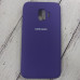Накладка (з мікрофіброю) Silk (AAA) для Samsung J260/J2 Core 2018- фіолетовий