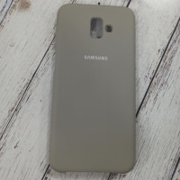 Накладка (з мікрофіброю) Silk (AAA) для Samsung J610/J6 Plus 2018- сірий