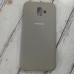 Накладка (з мікрофіброю) Silk (AAA) для Samsung J610/J6 Plus 2018- сірий