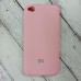 Накладка (з мікрофіброю) Silk (оригінал) для Xiaomi Redmi GO- рожевий