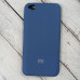 Накладка (з мікрофіброю) Silk (оригінал) для Xiaomi Redmi GO- синій