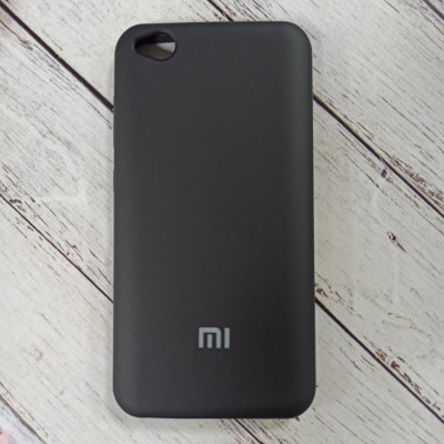 Накладка (з мікрофіброю) Silk (оригінал) для Xiaomi Redmi GO- чорний