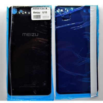 Задня кришка для Meizu U10 скло Black
