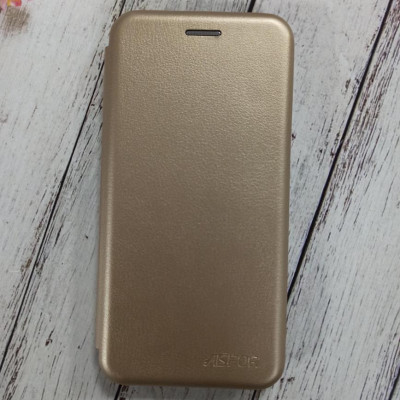 Чохол-книжка Premium Leather Case для Samsung M11/M115 в тех. упаковці- золотий Чохол-книжка Premium Leather Case для Samsung M11/M115 в тех. упаковці- золотий