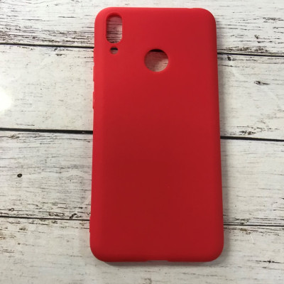 Накладка SMTT Soft Touch для Huawei Y7 2019- червоний