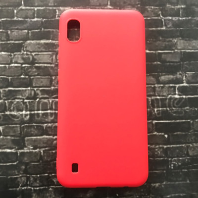 Накладка SMTT Soft Touch для Samsung A10/A105- червоний Накладка SMTT Soft Touch для Samsung A10/A105- червоний
