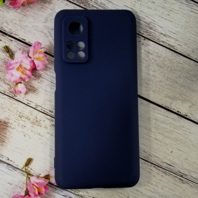 Накладка SMTT Soft Touch для Xiaomi Mi 10T/Mi 10T Pro в тех. упаковці- синій Накладка SMTT Soft Touch для Xiaomi Mi 10T/Mi 10T Pro в тех. упаковці- синій