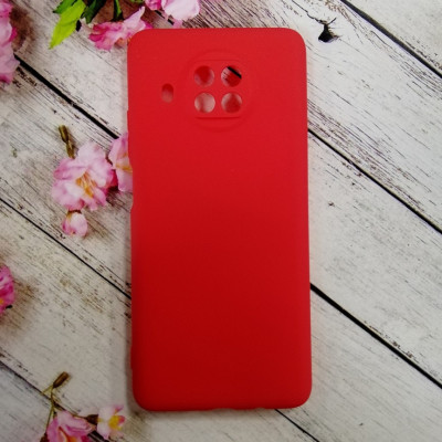 Накладка SMTT Soft Touch для Xiaomi Mi 10T Lite в тех. упаковці- червоний Накладка SMTT Soft Touch для Xiaomi Mi 10T Lite в тех. упаковці- червоний