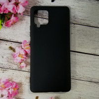 Накладка SMTT Soft Touch для Samsung A42 в тех. упаковці- чорний