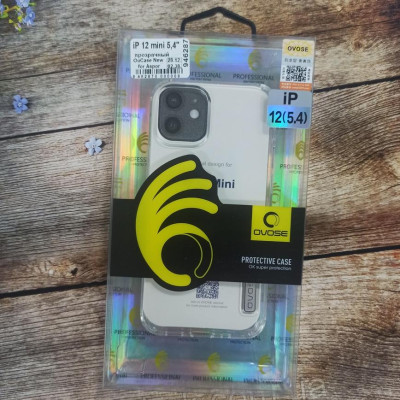 Накладка OuCase New for Aspor для iPhone 12 mini 5.4`- прозорий Накладка OuCase New for Aspor для iPhone 12 mini 5.4`- прозорий