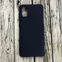 Накладка SMTT Soft Touch для Samsung A41/A415 в тех. упаковці- синій Накладка SMTT Soft Touch для Samsung A41/A415 в тех. упаковці- синій