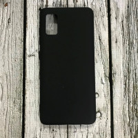 Накладка SMTT Soft Touch для Samsung A41/A415 в тех. упаковці- чорний Накладка SMTT Soft Touch для Samsung A41/A415 в тех. упаковці- чорний