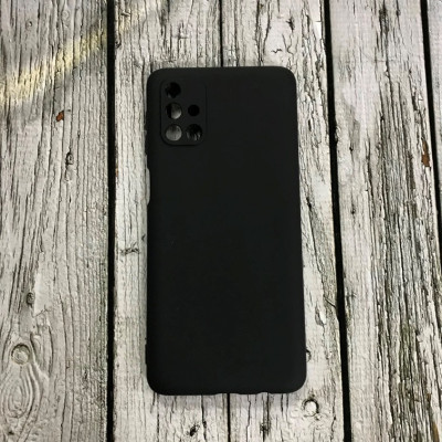 Накладка SMTT Soft Touch для Samsung M31S/M317 в тех. упаковці- чорний Накладка SMTT Soft Touch для Samsung M31S/M317 в тех. упаковці- чорний