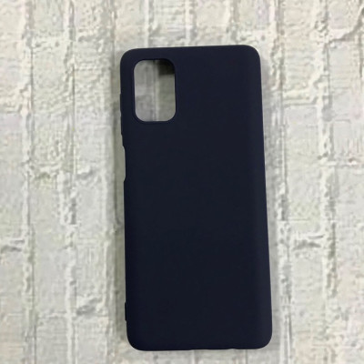 Накладка SMTT Soft Touch для Samsung M51/M515 в тех. упаковці- синій Накладка SMTT Soft Touch для Samsung M51/M515 в тех. упаковці- синій