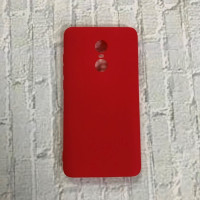 Накладка SMTT Soft Touch для Xiaomi Redmi Note 4X в тех. упаковці- червоний