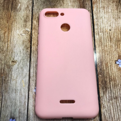 Накладка SMTT Soft Touch для Xiaomi Redmi 6- рожевий