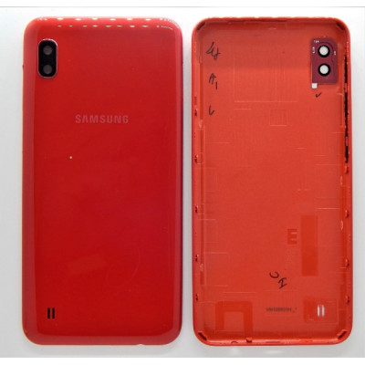 Задня кришка для Samsung A10 / A105 (зі склом камери) Red Задня кришка для Samsung A10 / A105 (зі склом камери) Red