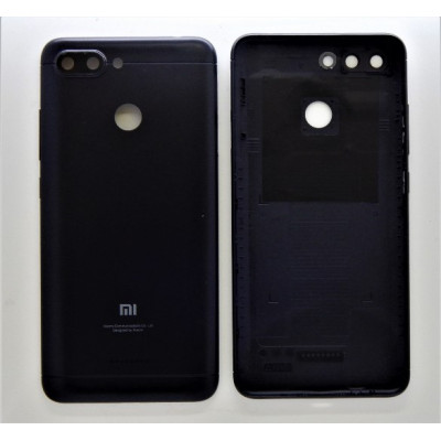 Задня кришка для Xiaomi Redmi 6 Black Задня кришка для Xiaomi Redmi 6 Black