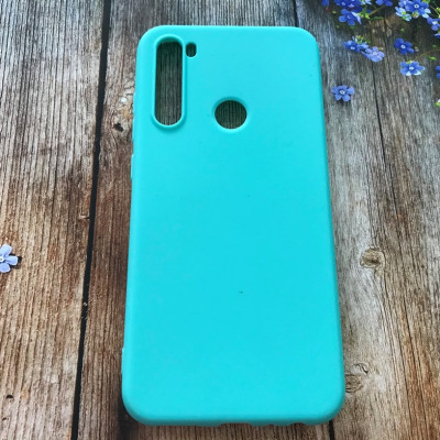 Накладка SMTT Soft Touch для Xiaomi Redmi Note 8- бірюзовий Накладка SMTT Soft Touch для Xiaomi Redmi Note 8- бірюзовий