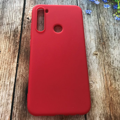 Накладка SMTT Soft Touch для Xiaomi Redmi Note 8- червоний Накладка SMTT Soft Touch для Xiaomi Redmi Note 8- червоний