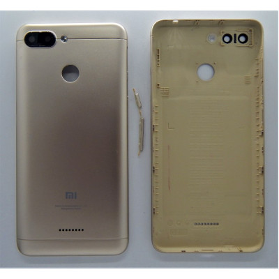 Задня кришка для Xiaomi Redmi 6 два слота SIM Orig Gold Задня кришка для Xiaomi Redmi 6 два слота SIM Orig Gold