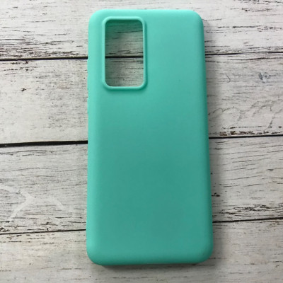 Накладка SMTT Soft Touch для Huawei P40 Pro в тех. упаковці- бірюзовий Накладка SMTT Soft Touch для Huawei P40 Pro в тех. упаковці- бірюзовий