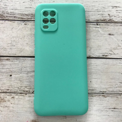 Накладка SMTT Soft Touch для Xiaomi Mi 10 Lite в тех. упаковці- бірюзовий Накладка SMTT Soft Touch для Xiaomi Mi 10 Lite в тех. упаковці- бірюзовий