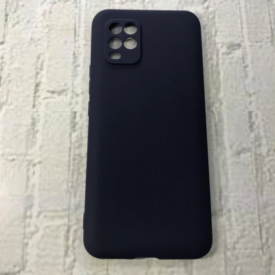 Накладка SMTT Soft Touch для Xiaomi Mi 10 Lite в тех. упаковці- синій Накладка SMTT Soft Touch для Xiaomi Mi 10 Lite в тех. упаковці- синій