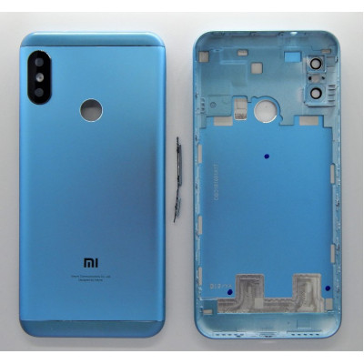 Задня кришка для Xiaomi Mi A2 Lite / Redmi 6 Pro (m1805d1sg) Orig Blue Задня кришка для Xiaomi Mi A2 Lite / Redmi 6 Pro (m1805d1sg) Orig Blue