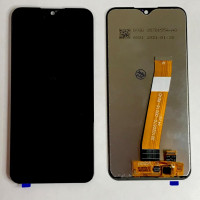 Дисплей для мобільного телефона Samsung A01/A015 тип 2, широкий конектор з тачскріном Black Дисплей для мобільного телефона Samsung A01/A015 тип 2, широкий конектор з тачскріном Black