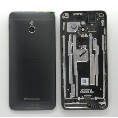 Задня кришка для HTC 601n One mini Black Задня кришка для HTC 601n One mini Black