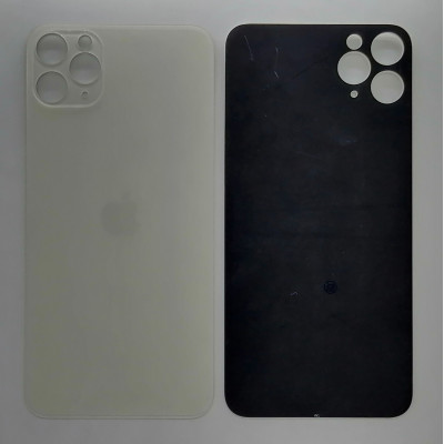 Задня кришка для iPhone 11 Pro Max (big hole) White Задня кришка для iPhone 11 Pro Max (big hole) White